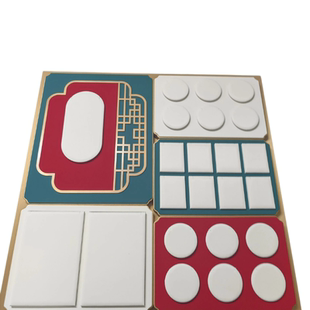 高档国潮手编绳展示道具手链串珠金珠项链五行五福系手串硬金收纳