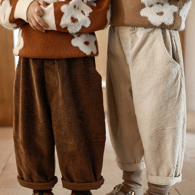摩希长裤灯芯绒灯芯绒裤休闲