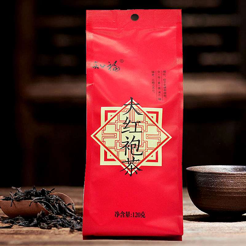 知福茶叶 2023年新茶大红袍武夷山岩茶乌龙茶浓香型120g袋装