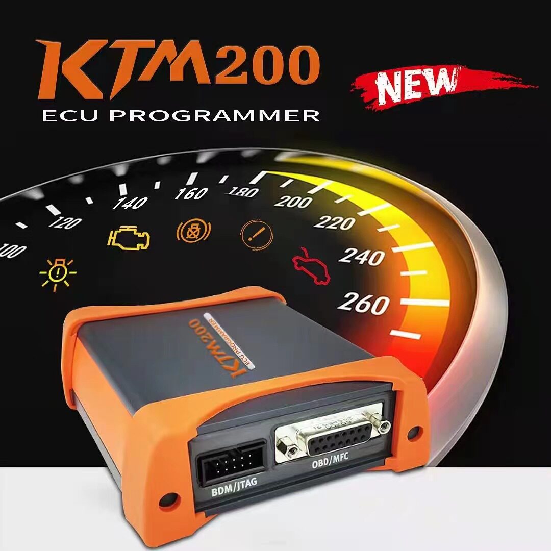 KTM200 ECU 编程器 特调动力升级屏蔽防盗维修发动机电脑板读写 - 实物图
