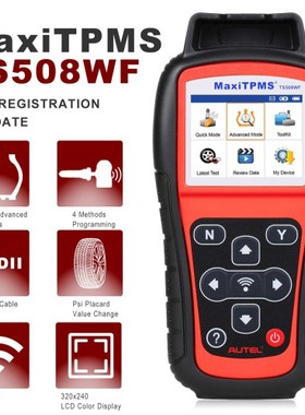 AUTEL MaxiTPMS TS508WF TPMS MX-Sersors 315/433MHZ 胎压检测仪