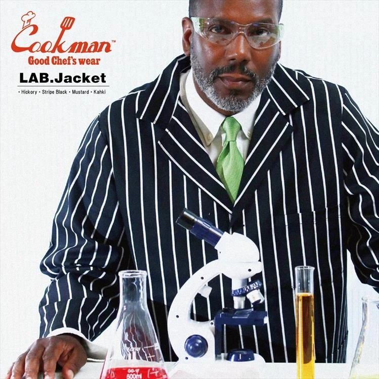 COOKMAN LAB JACKET条纹西装日系阿美咔叽 City boy工装夹克潮-封面