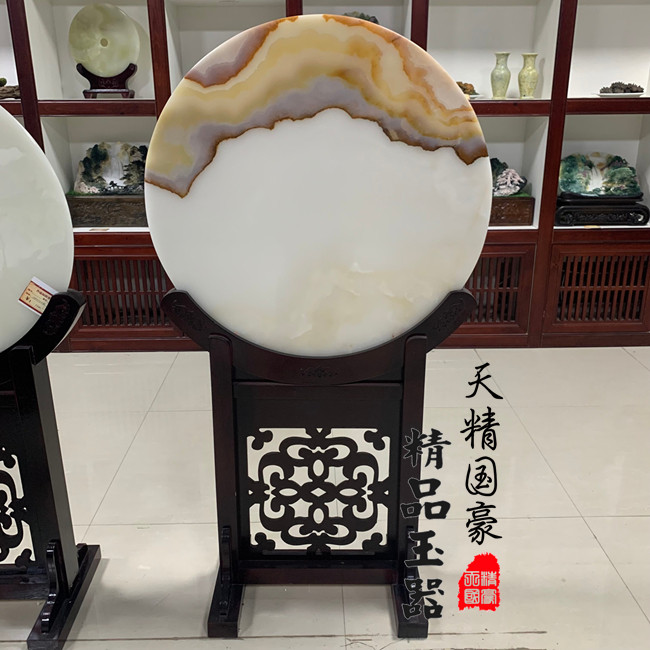天精国豪新中式高档精品玉器摆件
