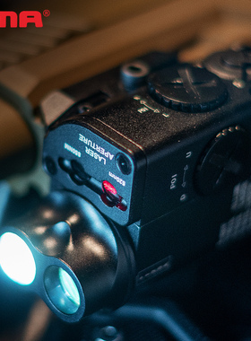 FMA 户外用品 XVL2-IRC照明灯 LED手电筒红激光 黑色沙色 TB1407