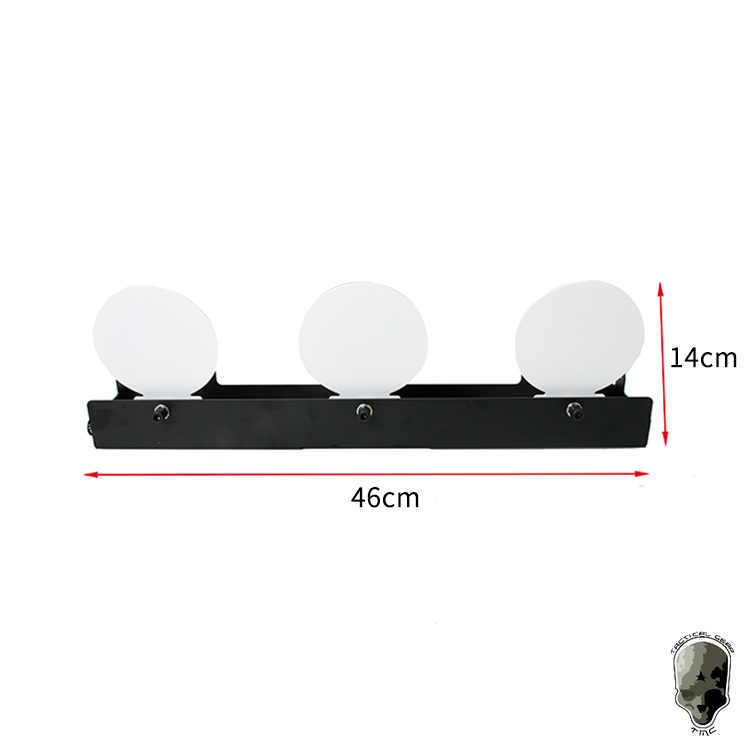 TMC水弹竞技射击靶金属圆靶