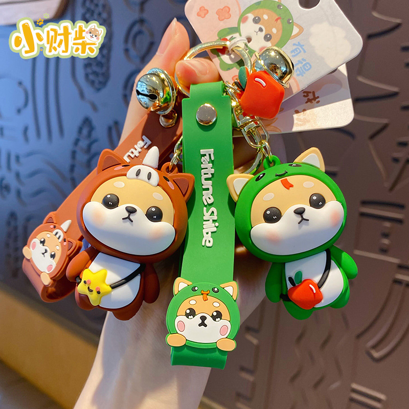 正版马年卡通十二生肖马钥匙扣可爱精致公仔钥匙链包挂件马年礼品
