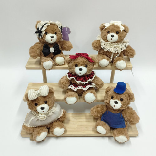 巧克力熊掌中宝毛绒玩偶陪伴可爱