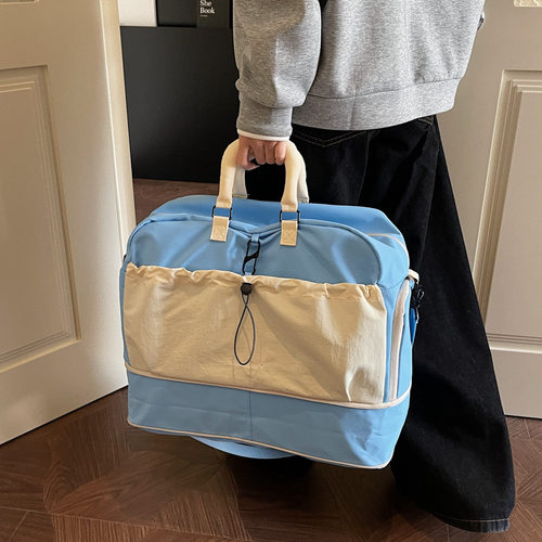 短途旅行包女大容量手提旅游干湿