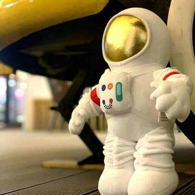 太空人宇航员公仔毛绒玩具飞船布娃娃儿童节生日礼物机器人玩偶