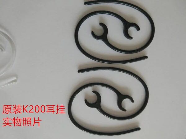Corsran原装蓝牙耳机K200配件硅胶鱼嘴耳帽耳挂耳钩挂耳副耳机线