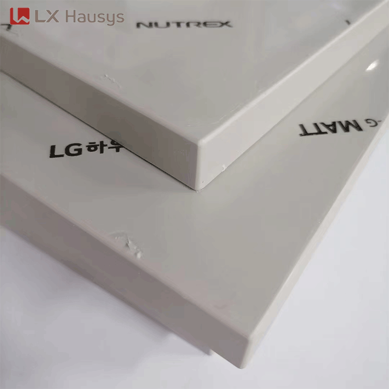 韩国lgpet衣柜门板定制 lx hausys 欧松板橱柜门板整体柜全屋定制