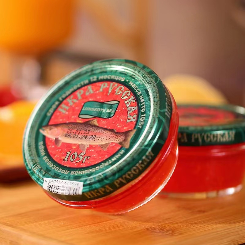 波罗的海鱼籽俄罗斯料理