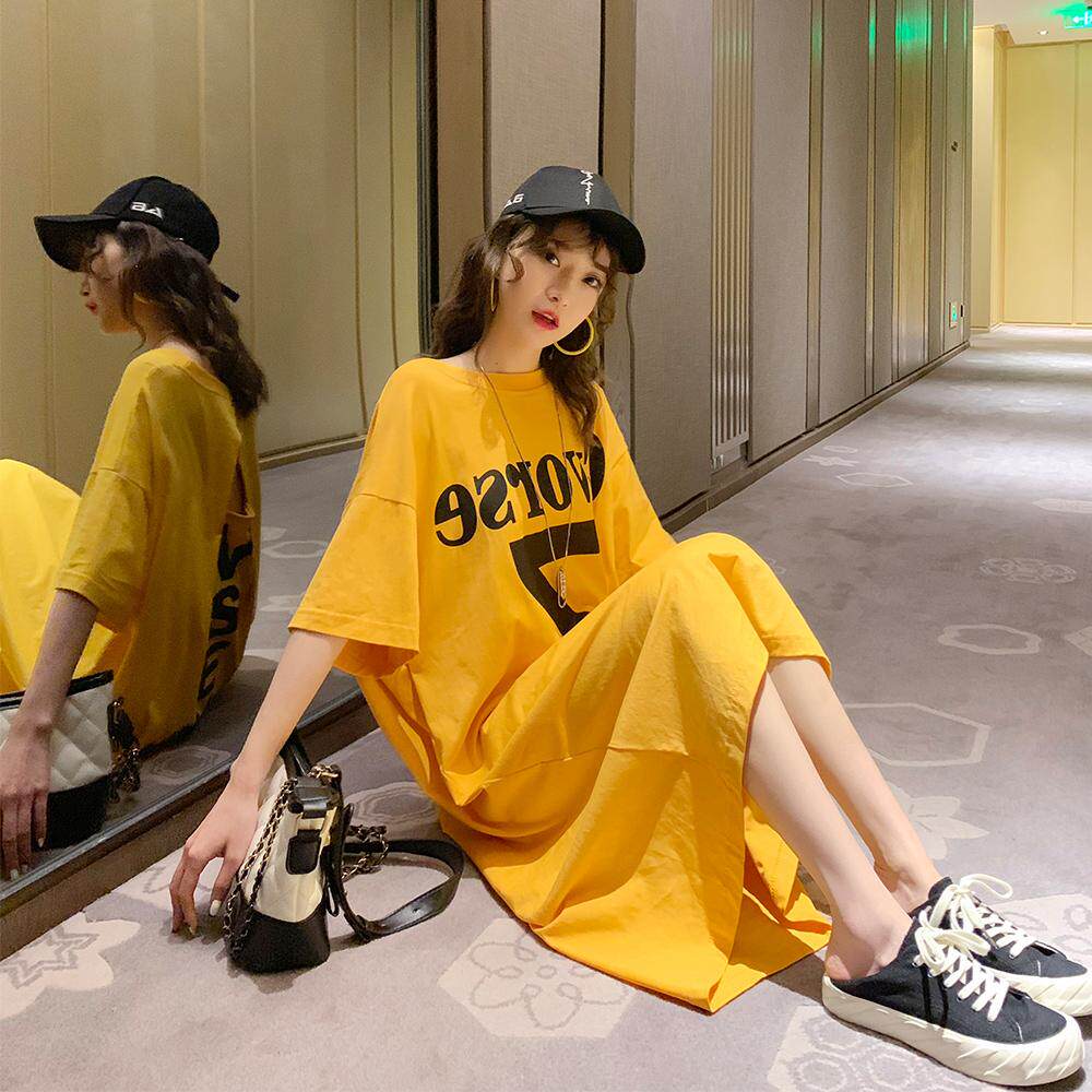夏款韩版性感露背睡裙女式宽松大码遮肚孕妇睡衣短袖长款过膝长裙