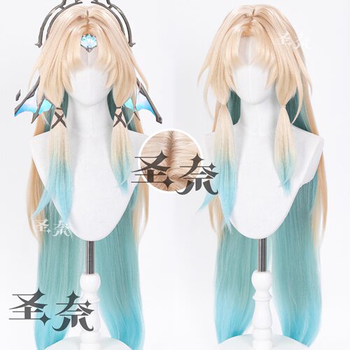 【圣奈】真珠 三层T色渐变1米 崩坏星穹铁道 Pearl 角色款cos假发