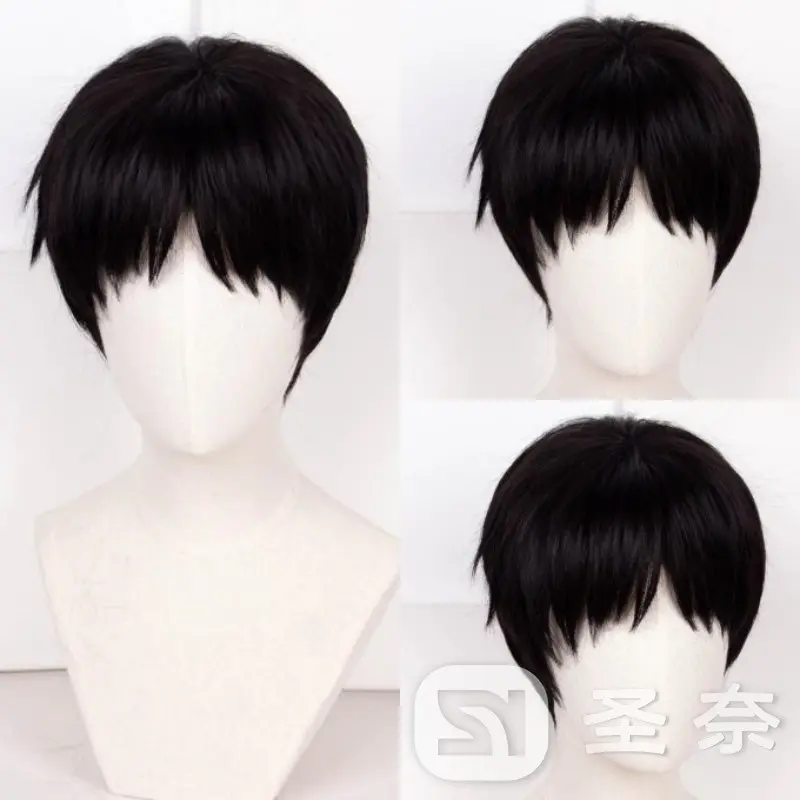 【圣奈】 碇真嗣 EVA 新世界福音战士 cos假发 造型款 重量：140g