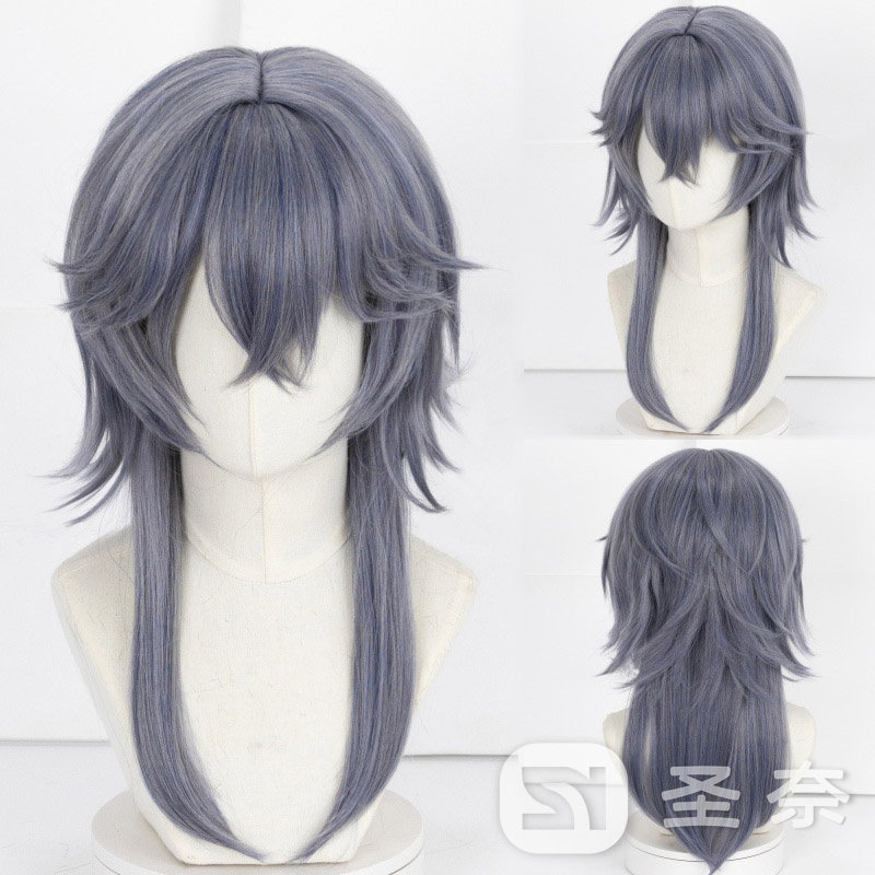 【圣奈】逻各斯 Logos 女妖之主 明日方舟 造型款cos假发图片
