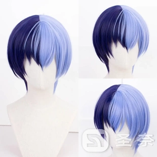 【圣奈】 青柳冬弥 世界缤纷舞台计划 造型款cos假发 重量:177g