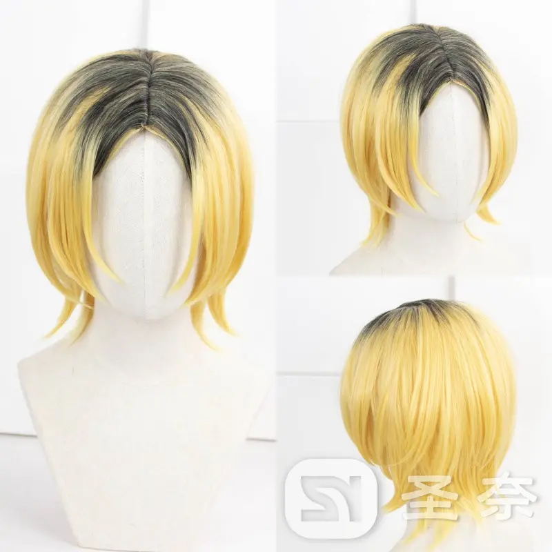 【圣奈】  孤爪研磨 排球少年 造型款cos假发动漫