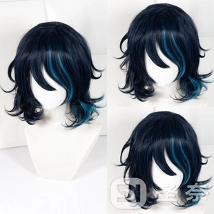 【圣奈】青叶纺 偶像梦幻祭ES2 cos假发造型款 青叶紬 重量：212g