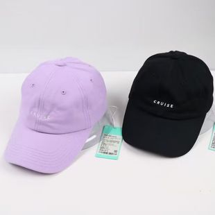 韩版 男女通用街头风户外运动帽子甜心刺绣棒球帽鸭舌帽遮阳帽 NOM