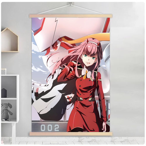 国家队02动漫挂画周边DARLING in the FRANXX二次元宿舍卧室定制
