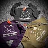 摇滚机车秋冬长袖 T恤日系复古纯棉保暖打底衫 文艺男纯棉内搭体恤