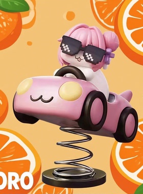 胜利女神 Doro Q版粉狗桃乐丝q版手办潮玩摆件二次元动漫周边礼物