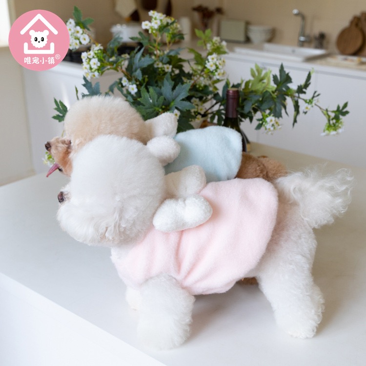 25秋冬！唯宠小镇大大糖果蝴蝶结外套 比熊马甲泰迪棉衣博美外套