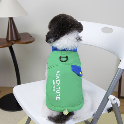 三件包邮！25秋冬DBの帅气运动马甲 泰迪棉服背心比熊外套夹克衫