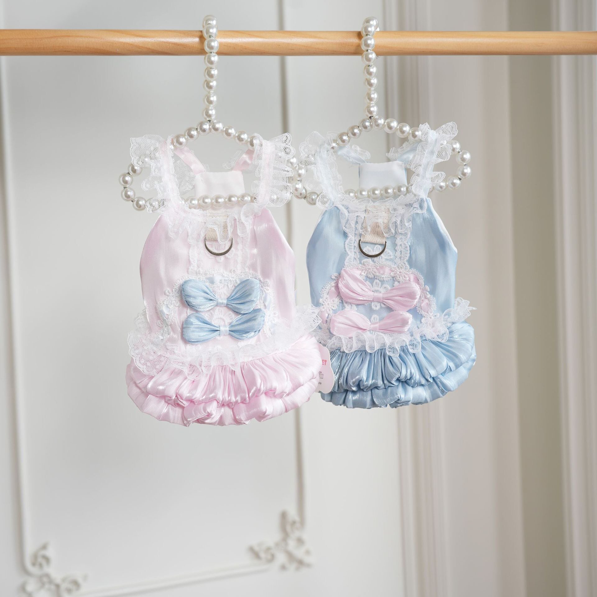 26春夏新品！棒棒糖de闪闪惹人爱泡芙公主裙比熊连衣裙马尔济斯裙