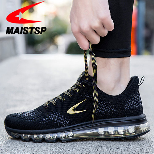 百搭新款男士网面休闲韩版气垫鞋