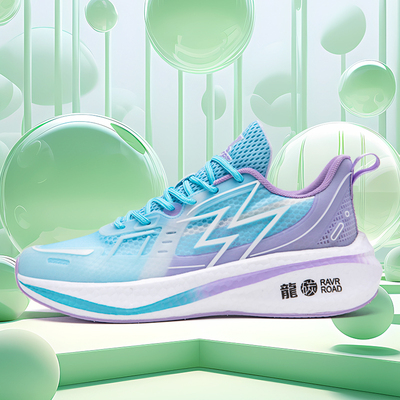 迈时速2025新款透气网面跑步鞋