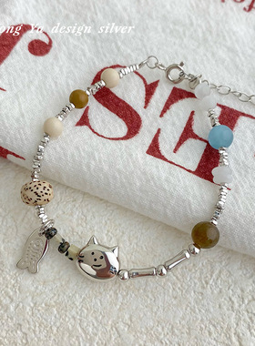 可爱小猫手链高颜值宠物