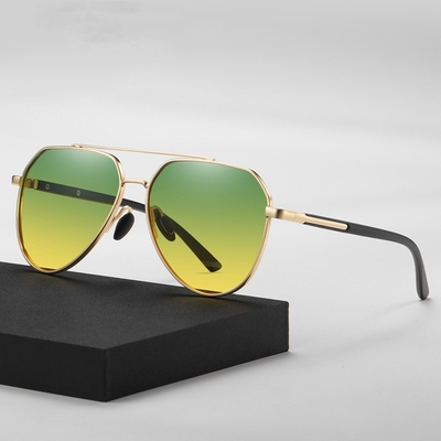 近视日夜两用太阳镜男士驾驶有度数偏光墨镜司机驾车夜视变色眼镜