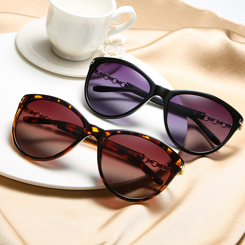 女近视墨镜圆脸潮开车司机镜有度数近视太阳镜女偏光防紫外线近视