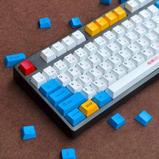 高达原厂高度PBT热升华客制化机械键盘键帽适配狼蛛VGN迈从
