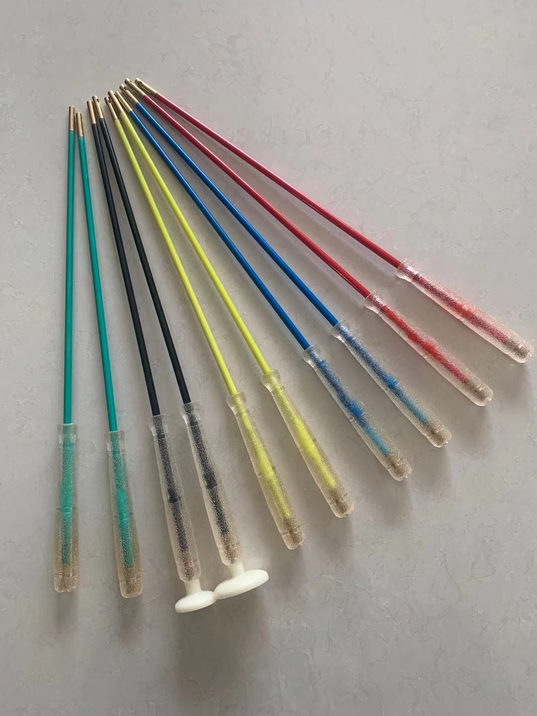 穿孔原料胶质弹性赠线空竹抖杆