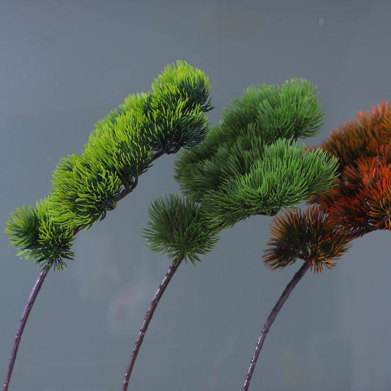 仿真绿色美人迎客松崖柏塑料假叶子圣诞造景针叶鱼缸盆景装饰摆放,鲜花速递/花卉仿真/绿植园艺,仿真绿植,淘宝优惠券,粉丝福利购,淘宝优惠卷