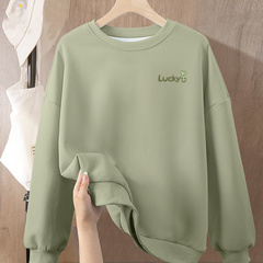 卫衣女2024新款爆款无帽宽松上衣服女款春秋季薄款设计感女装小众