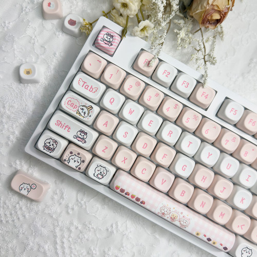 吉伊键帽MOA高度PBT材质热升华