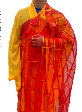 夏季祖衣袈裟轻量化设计轻薄透气