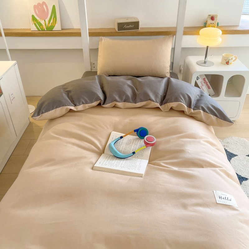 非全棉纯棉单人被褥六件套床上用品被套学生宿舍床单被罩被子床垫,床上用品,学生床品套件,淘宝优惠券,粉丝福利购,淘宝优惠卷