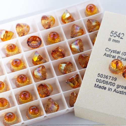 花式石 5542小铃铛 001API星光粉 华子饰品钻奥地利水晶正品奥钻