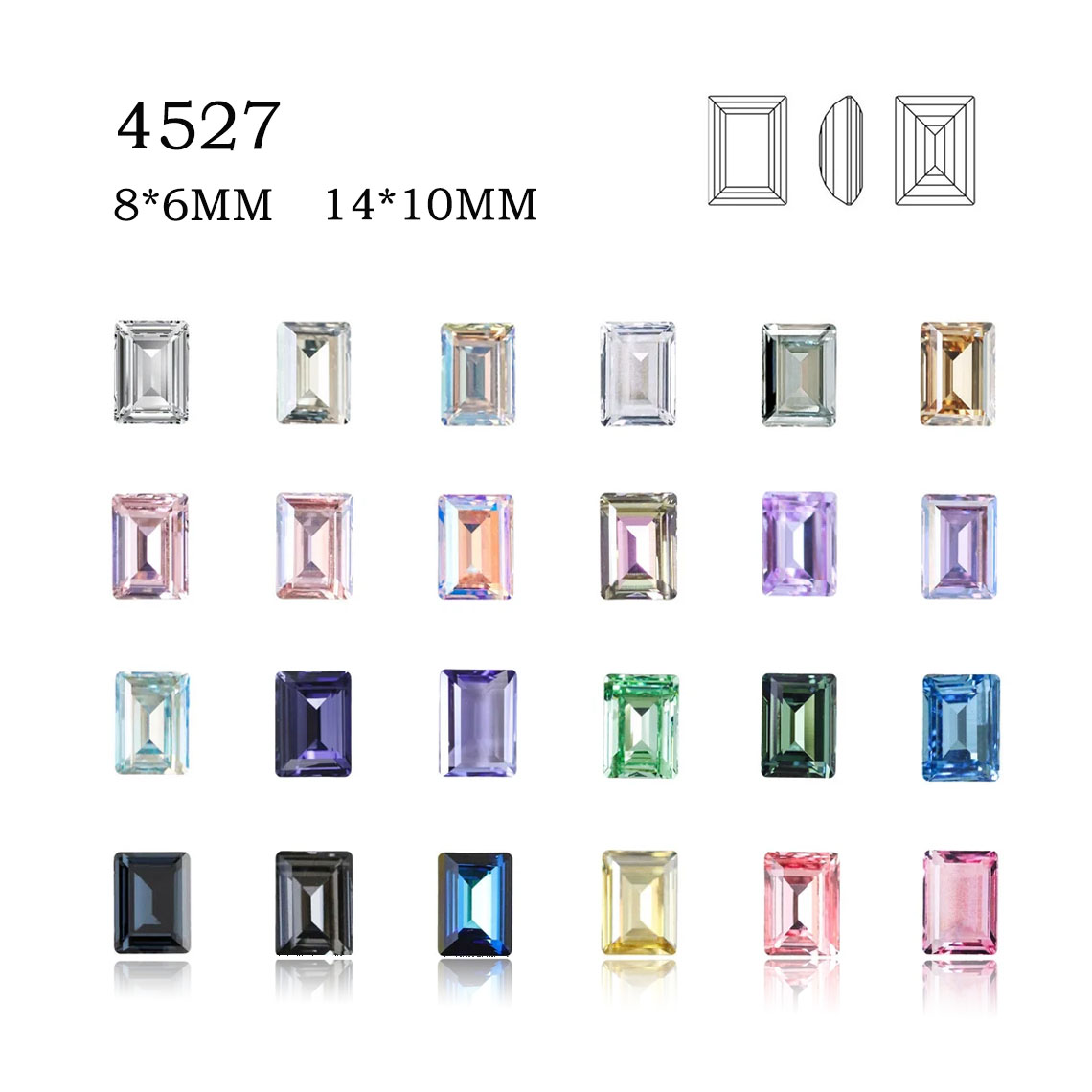 4527冰糖施华洛施家水晶美甲钻