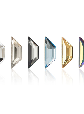 平底2772梯形抖音款日系美甲异形石正品奥地利水晶奥钻迷你贴钻