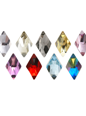 平底2709菱形10*6mm美甲钻异形石奥钻手机DIY贴钻水晶奥地利元素