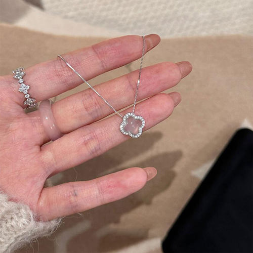 幸运四叶草项链女款2026新款礼物