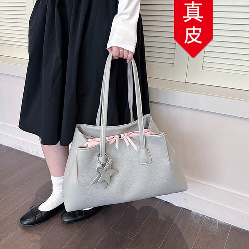 香港品牌真皮大容量出游旅行大包