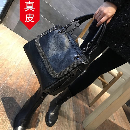 香港品牌真皮女包手提包