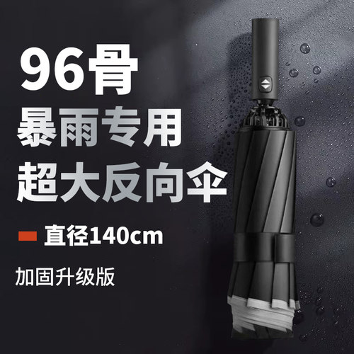 511超大号结实抗风折叠雨伞